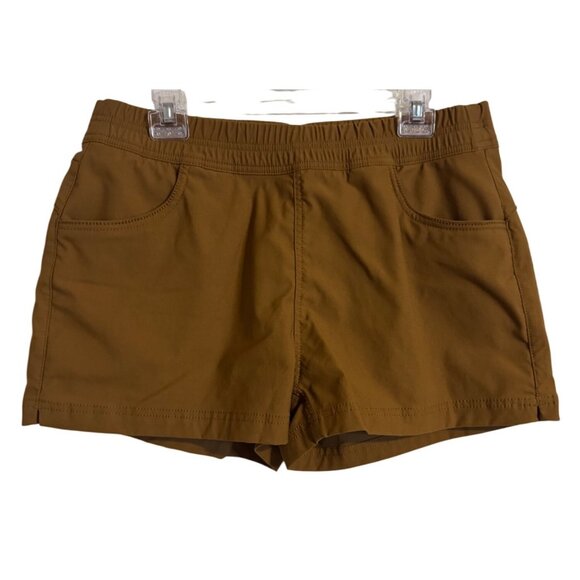 Prana Halle E- Waist Short II Size 14 Antique Bronze NWT $75 Women’s Pockets 3" - Picture 4 of 14